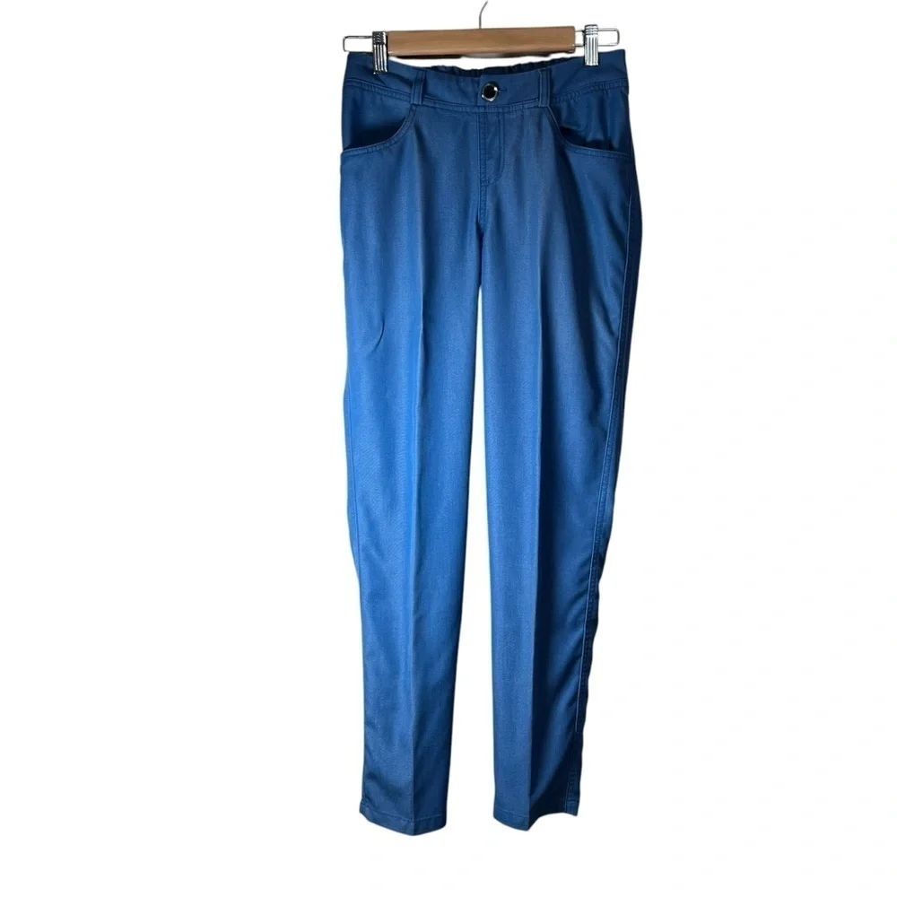 IMAN Pull-on Women’s Stretch Elastic Dress Pants Straight Leg Classic Pockets Sm